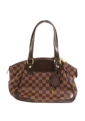 Louis Vuitton Pre-Owned Verona Damier Ebène PM shoulder bag - Brown