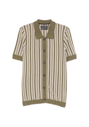 Marc O'Polo vertical-stripe knit shirt - Green