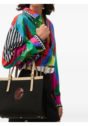 Versace Rivière canvas tote - Black