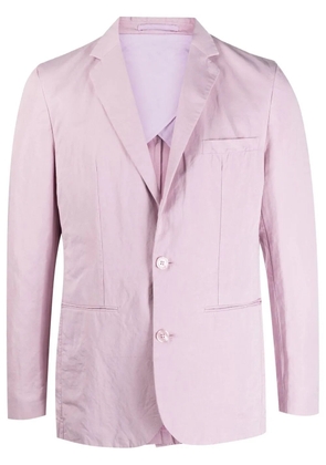 Orlebar Brown fitted single-breasted button blazer - Pink