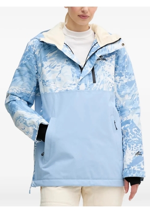 Rip Curl Anti-Series abstract-print ski jacket - Blue
