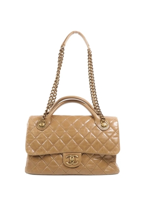 CHANEL Pre-Owned CC turn-lock shoulder bag - Neutrals