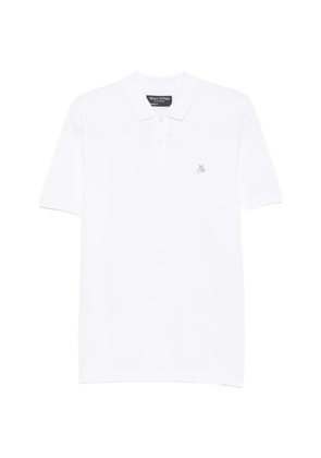 Marc O'Polo logo-embroidered polo shirt - White
