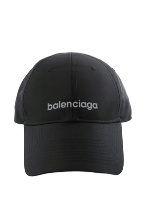 Balenciaga Techwear logo-embroidered baseball cap - Black