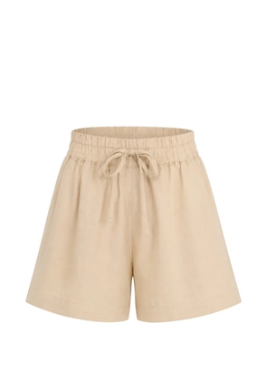 BOSS drawstring elasticated-waist shorts - Neutrals
