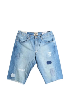 GALLERY DEPT. distressed denim shorts - Blue