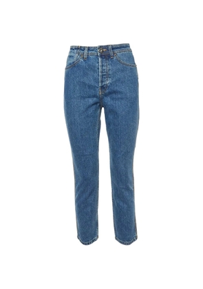 Lanvin Pre-Owned washed straight jeans - Blue