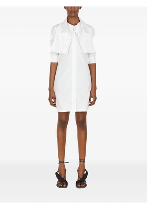 Lourdes collar shift dress - White