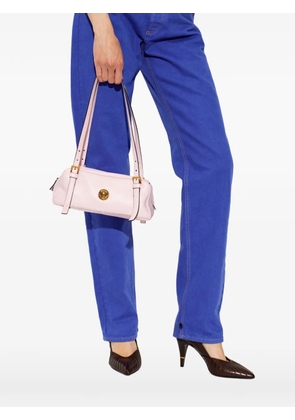 Versace Emblème leather shoulder bag - Pink