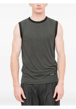 Andersson Bell Brit damaged sleeveless T-shirt - Grey