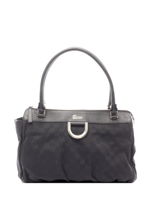 Gucci Pre-Owned 2010s Abby GG canvas tote bag - Black