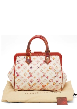 Louis Vuitton Pre-Owned 2008 x Richard Prince Speedy Monogram tote bag - White
