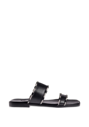 Marietta Chrousala Archontia crystal-embellished sandals - Black