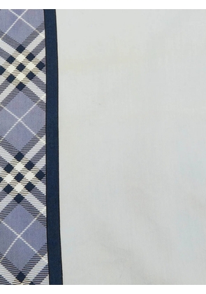 Burberry Pre-Owned checked cotton handkerchief - Blue