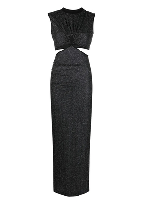 Nensi Dojaka sleeveless cut-out maxi dress - Black