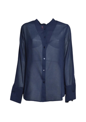 Merci sheer cotton shirt - Blue