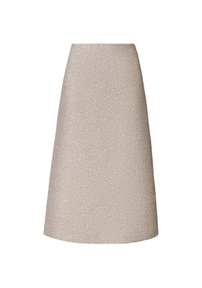Fabiana Filippi A-line midi skirt - Neutrals