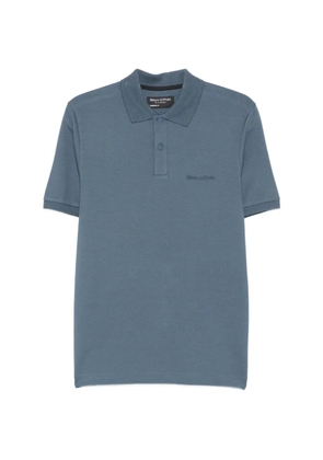Marc O'Polo logo-embroidered polo shirt - Blue