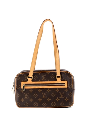 Louis Vuitton Pre-Owned Cite Handbag Monogram Canvas MM shoulder bag - Brown