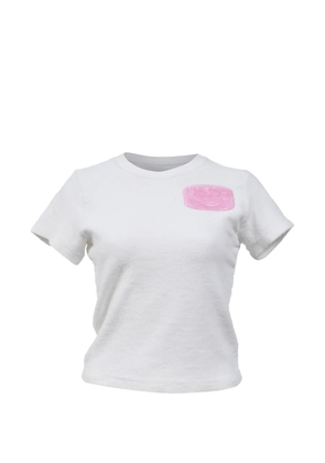 Pre-Owned Alexander Wang Soap appliquéd T-shirt - White