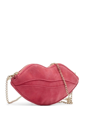 Charlotte Olympia medium Lip clutch bag - Pink