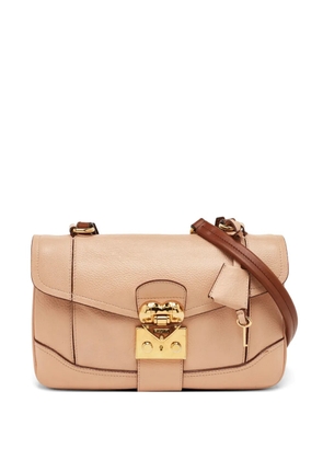 Moschino Pre-Owned heart-lock tote bag - Neutrals
