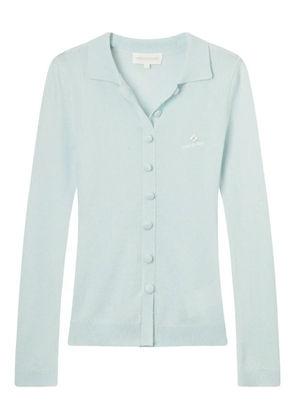SHUSHU/TONG Buttoned collared cardigan - Blue