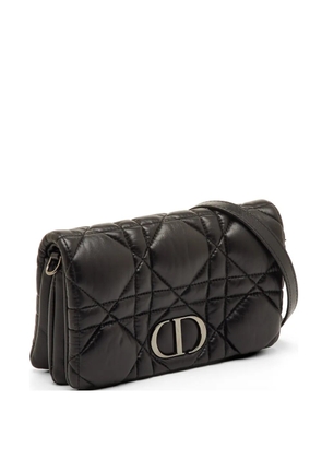 Christian Dior Pre-Owned Caro Macrocannage shoulder bag - Black