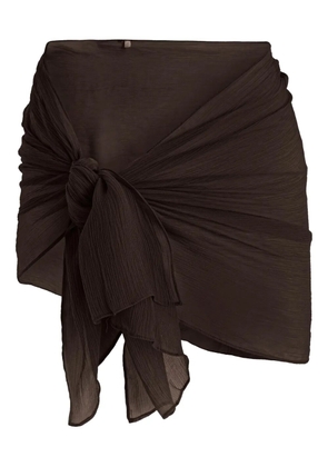 AWAY THAT DAY Sicily sarong - Brown