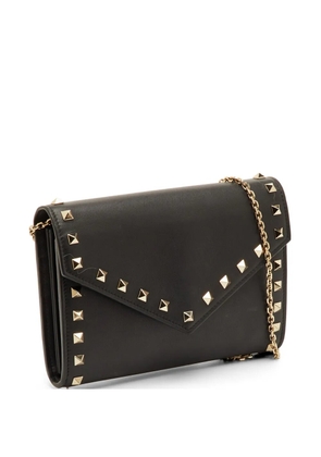 Valentino Garavani Pre-Owned Rockstud envelope clutch bag - Black