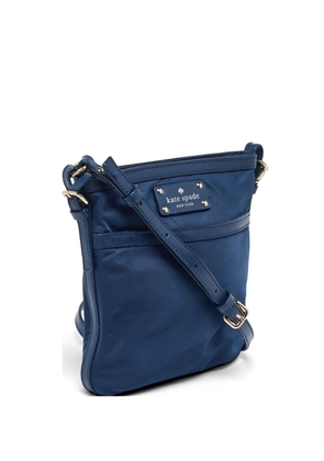 Kate Spade leather-trim crossbody bag - Blue