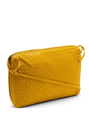 Bottega Veneta Pre-Owned Nodini Intrecciatos leather shoulder bag - Yellow