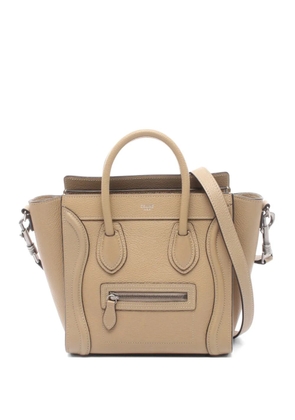 Celine Pre-Owned 2010s leather crossbody bag - Gold