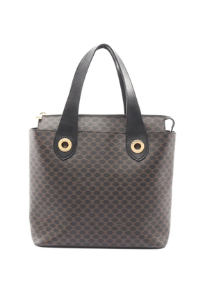 Celine Pre-Owned 2000s Macadam leather handbag - Brown