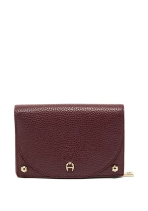 Aigner Kids medium Diadora leather wallet - Red