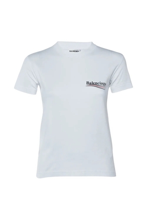 Balenciaga Pre-Owned logo-print T-shirt - White