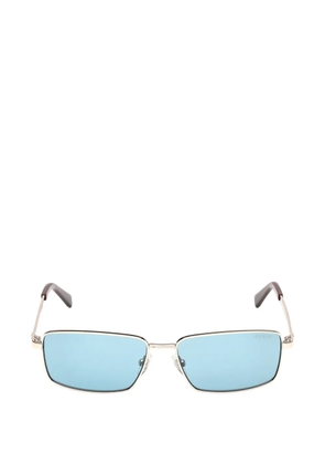 GUESS EYEWEAR rectangle-frame sunglasses - Silver