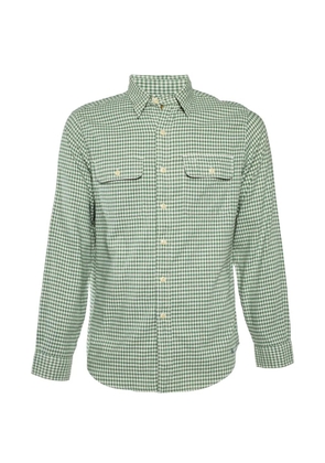 Polo Ralph Lauren Vintage gingham-check button-down cotton shirt - Green