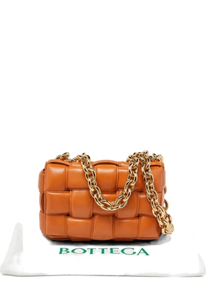 Bottega Veneta Pre-Owned Cassette chain shoulder bag - Orange