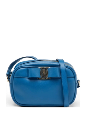 Ferragamo Pre-Owned Vara bow crossbody bag - Blue
