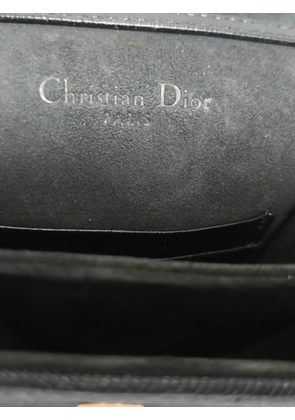 Christian Dior Pre-Owned Diorama studded clutch bag - Blue