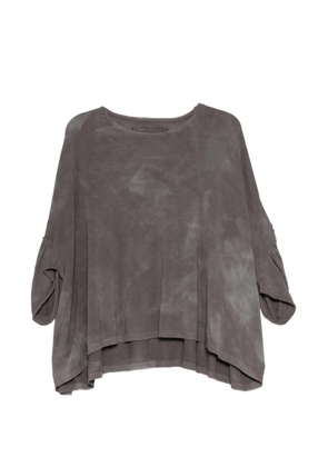 Rundholz puff-sleeve T-shirt - Grey