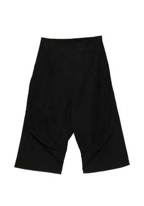 Rundholz panelled drop-crotch trousers - Black
