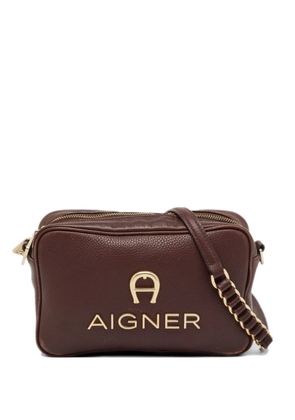 Aigner Vintage Bombe A camera cross body bag - Brown