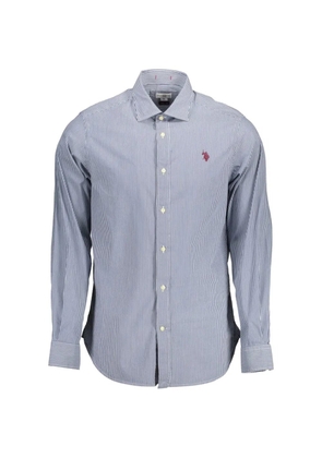 U.S. POLO ASSN. striped cotton shirt - Blue