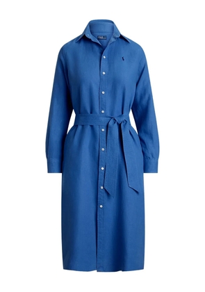 Polo Ralph Lauren belted shirt dress - Blue