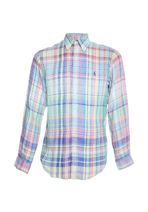 Polo Ralph Lauren Vintage Madras check button-down shirt - Blue