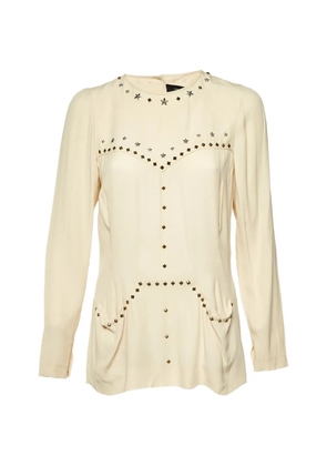 Isabel Marant Vintage studded blouse - Neutrals