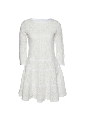 See By Chloé Vintage crochet-lace flared fit mini dress - White