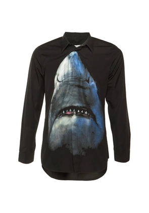 Givenchy Pre-Owned shark-print shirt - Black